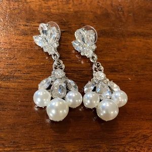 Costume Pearl drop earrings